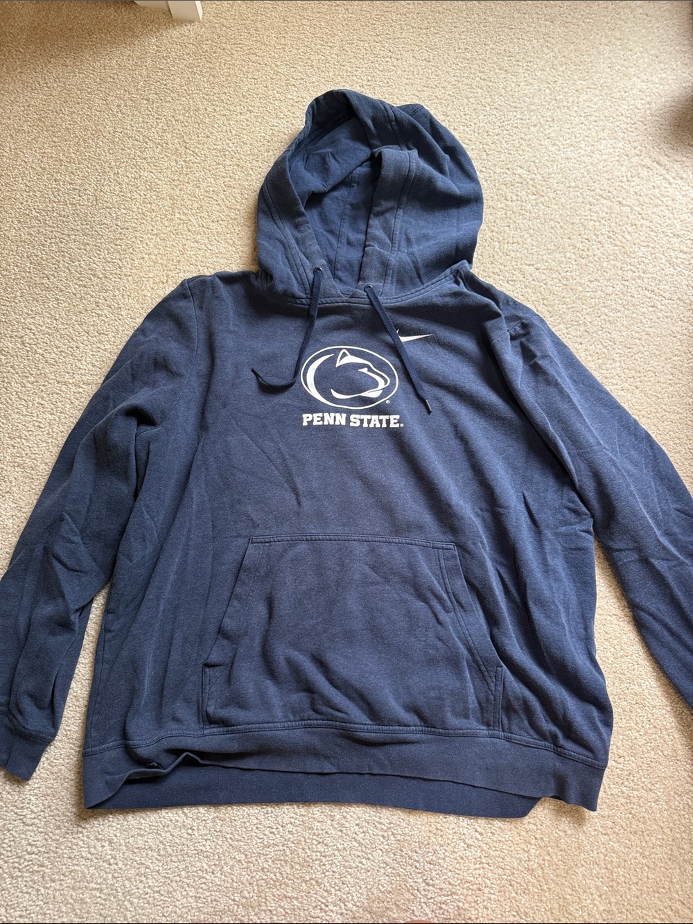 Navy Penn State Nike Hoodie